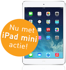 Korting bij NTI + gratis iPad Mini