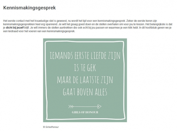 Volg vakopleiding weddingplanner