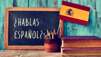 Spaans proeflesbanner